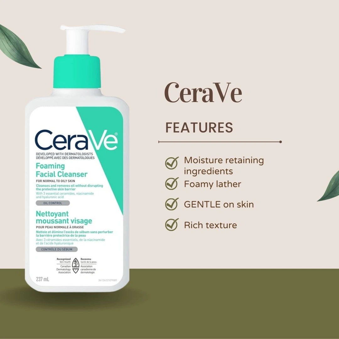 فوم شوینده سراوی پوست نرمال تا چرب