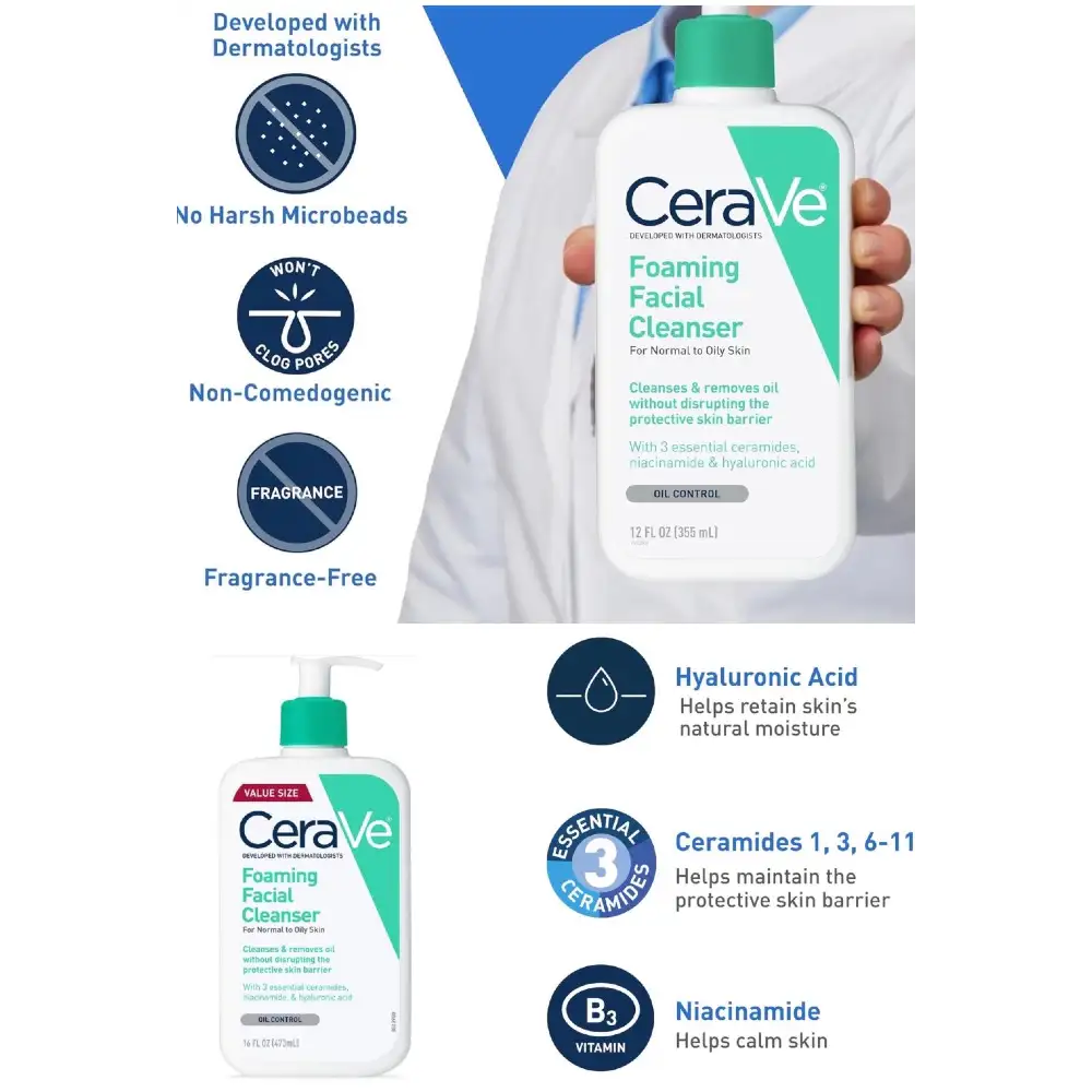 فوم شوینده سراوی پوست نرمال تا چرب 4