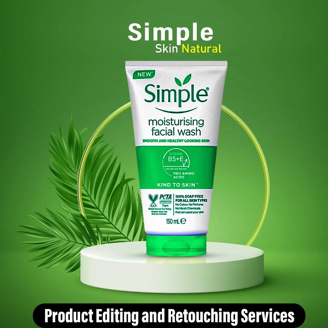 ژل شستشوی صورت مرطوب کننده سیمپل