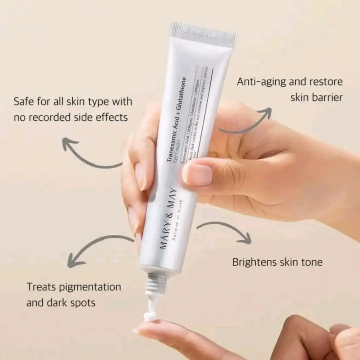 کرم دور چشم مری اند می روشن کننده، آبرسان و ضدلک 3