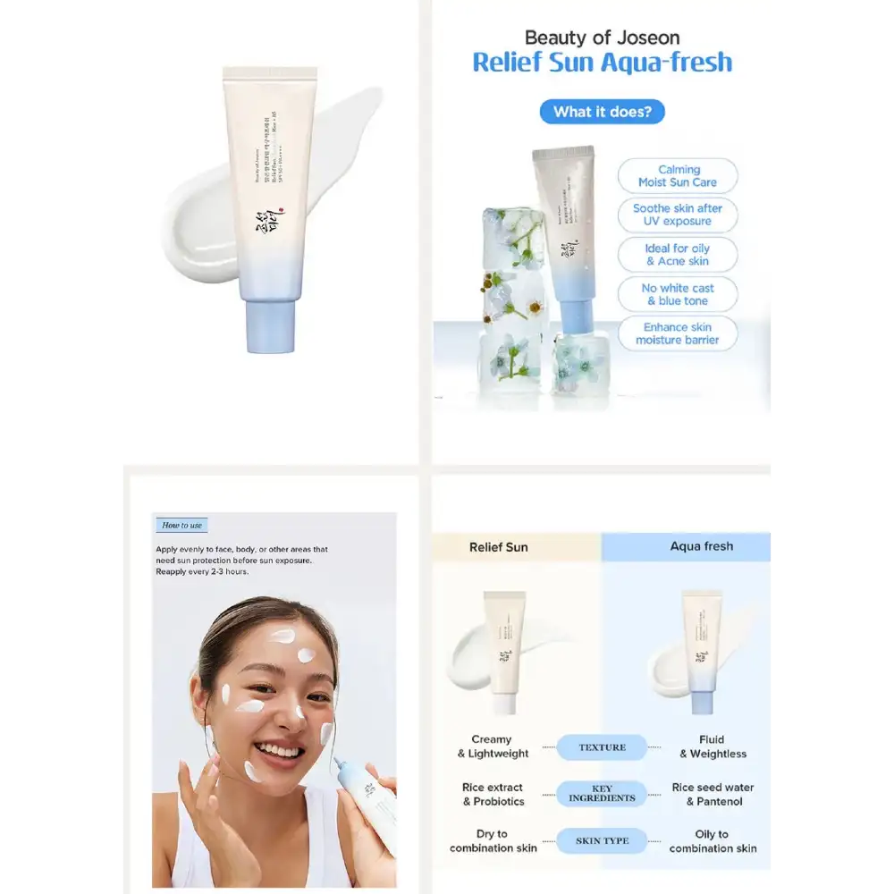 کرم ضد آفتاب بی رنگ بیوتی آف جوسان SPF50 2