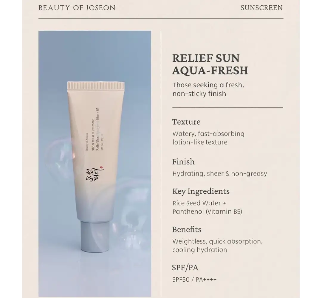 کرم ضد آفتاب بی رنگ بیوتی آف جوسان SPF50 7