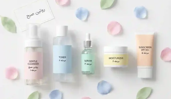 محصولات مناسب روتین پوستی بعد از ۳۰ سالگی برای صبح؛ شوینده، تونر، سرم، مرطوب‌کننده و ضدآفتاب