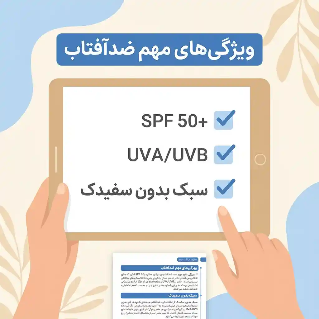 چک‌لیست انتخاب بهترین ضدآفتاب خارجی برای پوست بعد از ۳۰ سالگی